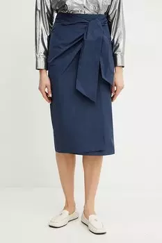 Юбка Weekend Max Mara, темно-синий