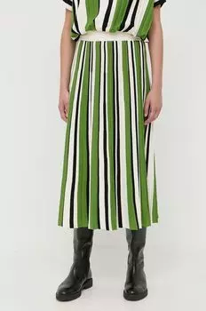Юбка Weekend Max Mara, зеленый