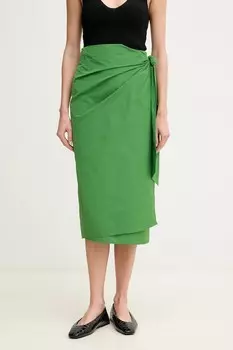 Юбка Weekend Max Mara, зеленый