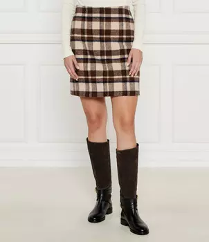 Юбка Weekend MaxMara, коричневый