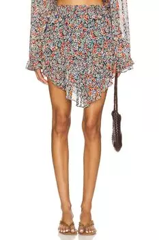 Юбка Weston Afrm, navy ditsy