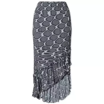 Юбка Wood Wood Clover Midi, серый