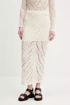 Юбка WOOLF Desigual, бежевый