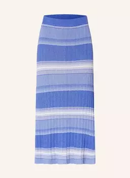 Юбка вязаная с блестящей пряжей Darling Harbour, голубой