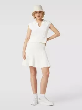 Юбка вязаная с косами Polo Ralph Lauren, экрю