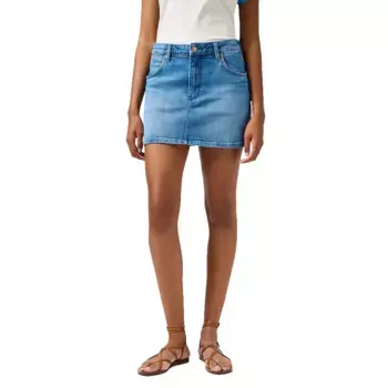 Юбка Wrangler Mini denim skirt, синий