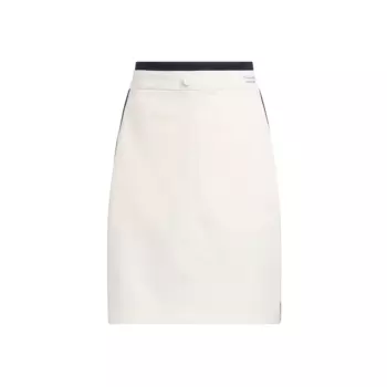 Юбка X Notitle Co branded Series Casual Short Skirts Women's Ecru Adidas Originals, Ecru