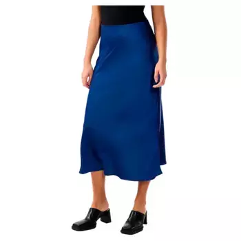 Юбка Yas Pella midi skirt, синий