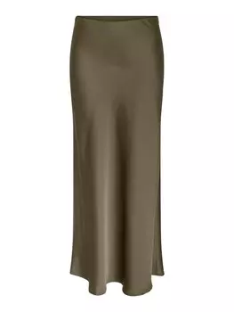 Юбка YAS YASPella, темно-зеленый