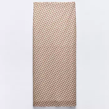 Юбка Zara Printed Tulle, коричневый