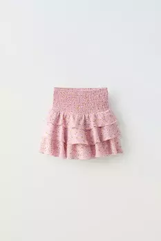 Юбка ZARA, розовый