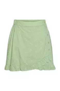 Юбка - Зеленый - Мини PIECES