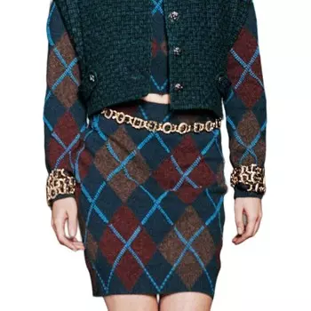 Юбка женская Chanel, мультиколор