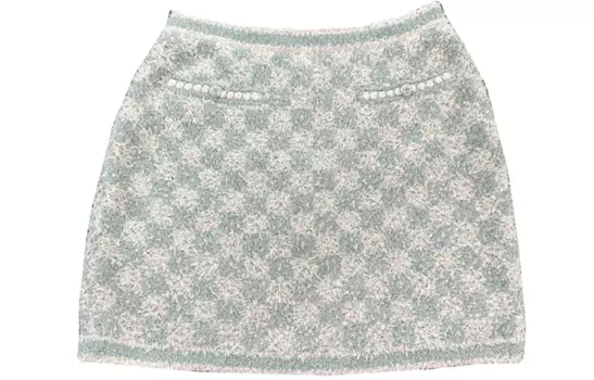 Юбка женская Chanel, зеленый