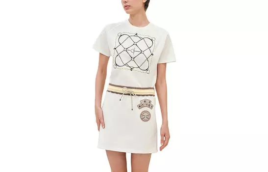 Юбка женская Hermes, белый