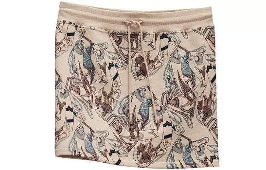 Юбка женская Hermes повседневная, бежевый