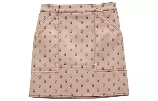 Юбка женская Hermes повседневная, хаки