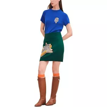 Юбка женская Hermes, зеленый