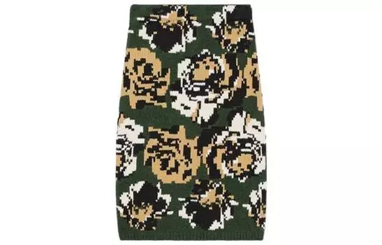 Юбка женская Kenzo Pixels, хаки