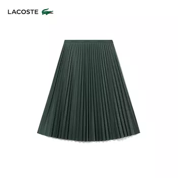Юбка женская Lacoste однотонная, зеленый