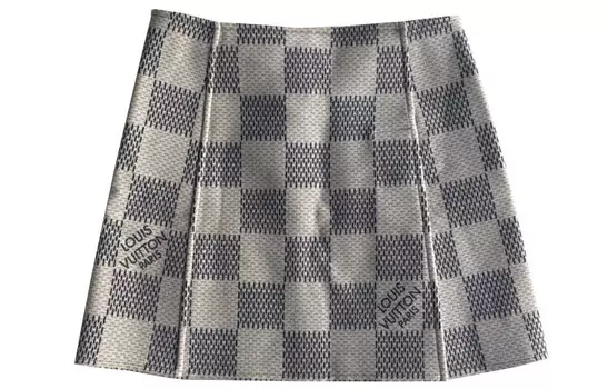 Юбка женская Louis Vuitton повседневная, белый