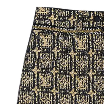 Юбка женская Louis Vuitton повседневная, золотой