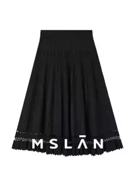 Юбка женская Mslan средней длины, черный