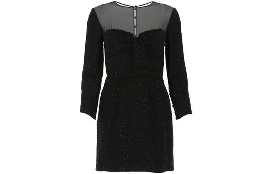 Юбка женская Saint Laurent, черный