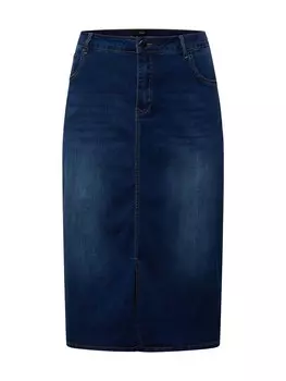 Юбка Zizzi Maya, темно-синий