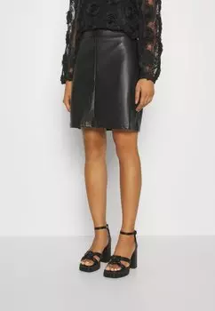 Юбкаа Vero Moda VMMONTANA КОРОТКАЯ ЮБКА, черный