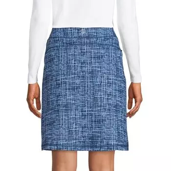 Юбки Petite Lands' End Active UPF 50 Lands' End, черный