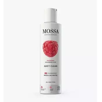 Juicy Clean Мицеллярная вода Малина Для Всех Типов Кожи 200мл Mossa