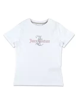 Juicy Couture футболка с логотипом, белый