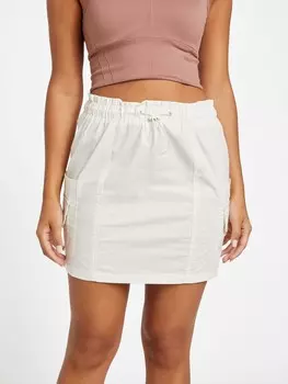 Юка Мини-Юбка Guess Factory, цвет Mountain White