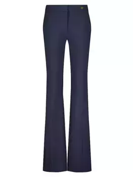 Jules - Расклешенные брюки из эластичного джерси Callas Milano, синий