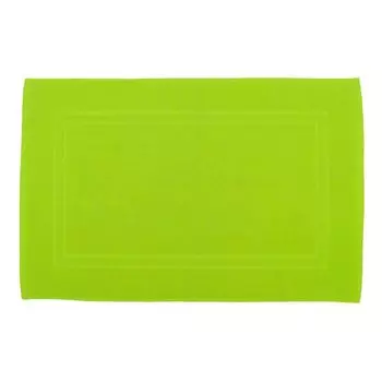 Julie Julsen Коврик для ванной Коврик для душа с двойной рамкой яблочно-зеленый, 70 x 120 см