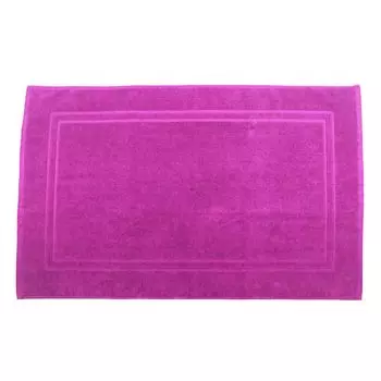 Julie Julsen Коврик для ванной Коврик для душа с двойной рамкой розовый, 70 x 120 см, фиолетовый