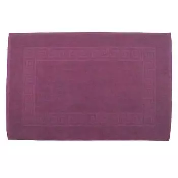 Julie Julsen Коврик для ванной Коврик для душа спиральный фиолетовый, 60 x 100 см, коричневый