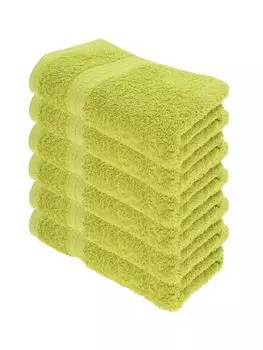 Julie Julsen Набор полотенец ORGANIC, 6 шт., 50х100, салатовый, зеленый