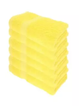 Julie Julsen Набор полотенец ORGANIC, 6 шт., 50x100 лимон, зеленый