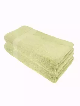 Julie Julsen ORGANIC Набор банных полотенец, 2 шт., 100x150, салатовый