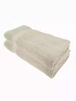 Julie Julsen ORGANIC Набор банных полотенец 2 шт., 100x150, серебро