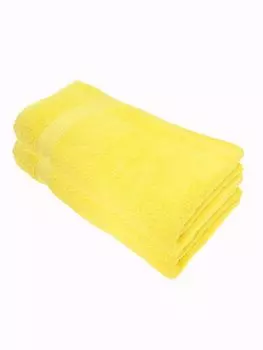 Julie Julsen ORGANIC Набор банных полотенец 2 шт. 100х150 лимон, зеленый