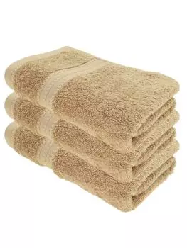 Julie Julsen ORGANIC Набор полотенец для душа, 3 шт., 70x140 песочный, бежевый