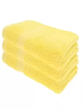 Julie Julsen ORGANIC Набор полотенец для душа, 3 шт., 70x140, желтый