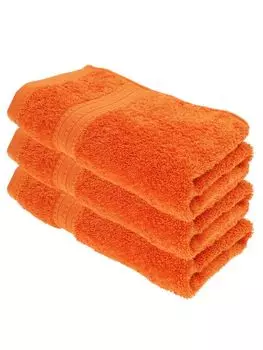 Julie Julsen ORGANIC Набор полотенец для душа, 3 шт., 70x140, терракотовый, коричневый