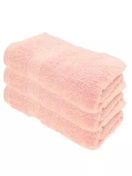 Julie Julsen ORGANIC Набор полотенец для душа, 3 шт., 70x140, розовый