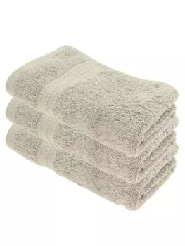 Julie Julsen ORGANIC Набор полотенец для душа, 3 шт., 70x140, серебро