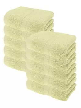 Julie Julsen ORGANIC набор полотенец для гостей, 10 шт., 30х50, салатовый, зеленый
