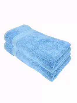 Julie Julsen ORGANIC Набор полотенец для сауны, 2 шт., 80x200, небесно-голубой, синий